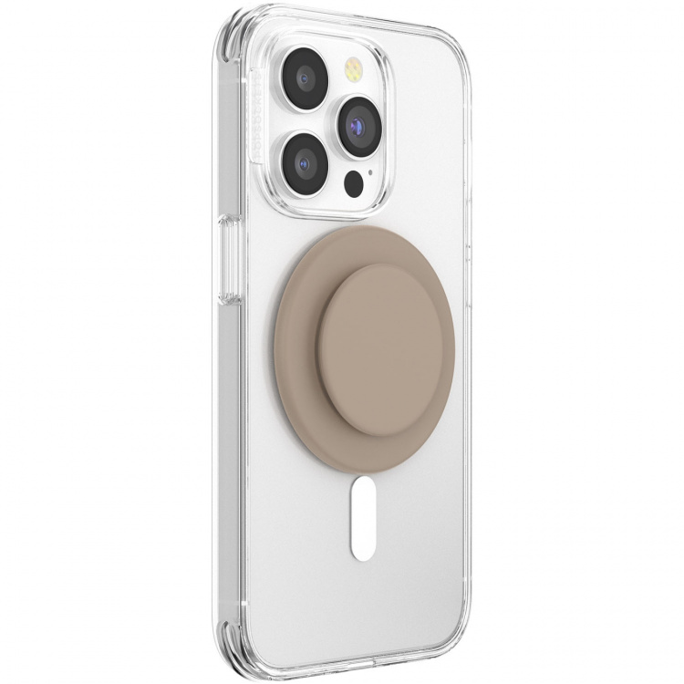 PopSockets PopGrip til MagSafe Soft Touch Latte