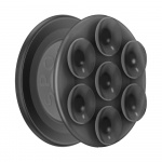 PopSockets Suck-Up Grip til MagSafe Translucent Black