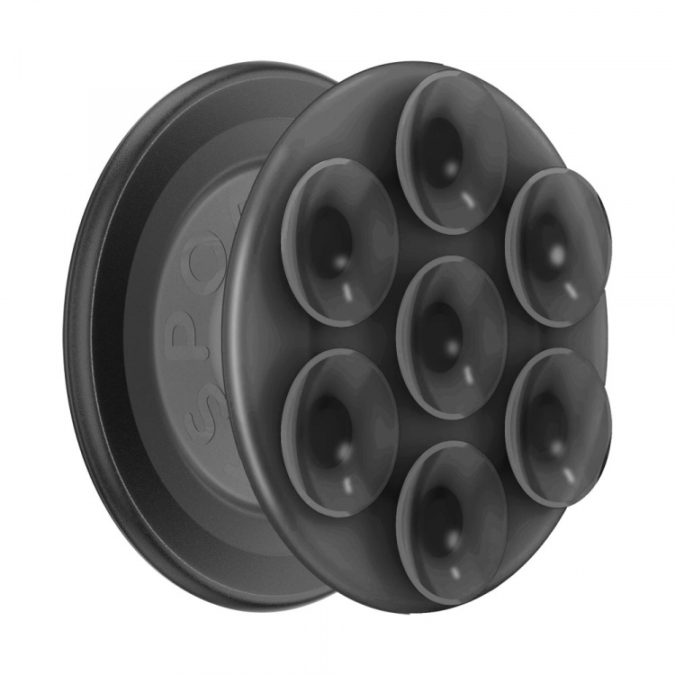 PopSockets Suck-Up Grip til MagSafe Translucent Black