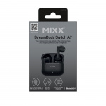MIXX Øretelefoner Switch A7 In-Ear Tws Sort