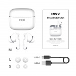 MIXX Øretelefoner Switch S7 In-Ear Tws Hvid