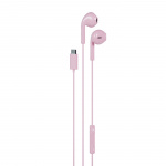 Happy Plugs Øretelefoner In-Ear USB-C Ledning Pink