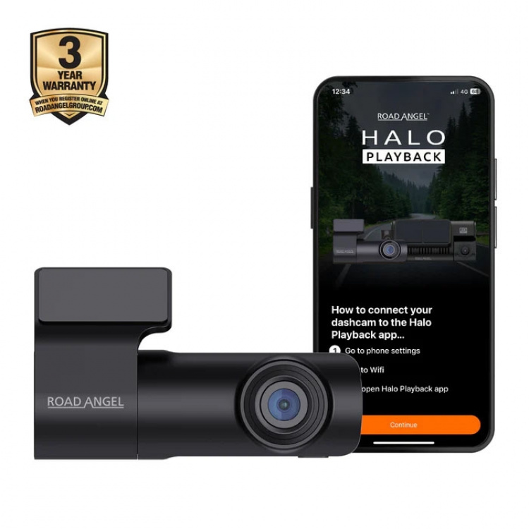 ROAD ANGEL Dashcam Halo Start 2 1080p USB-C