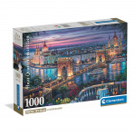 Clementoni Puslespil 1000 Pcs CB Lights of the Danube