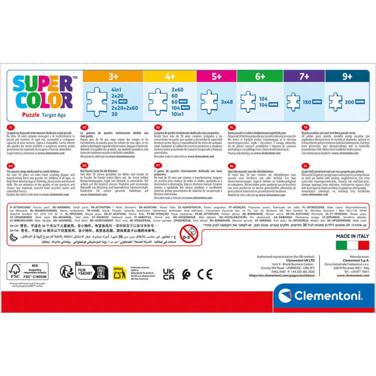 Clementoni Puslespil 104 Pcs Spider-Man