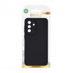 Onsala Cover med Silikone Feel Black - Samsung Galaxy A57 5G