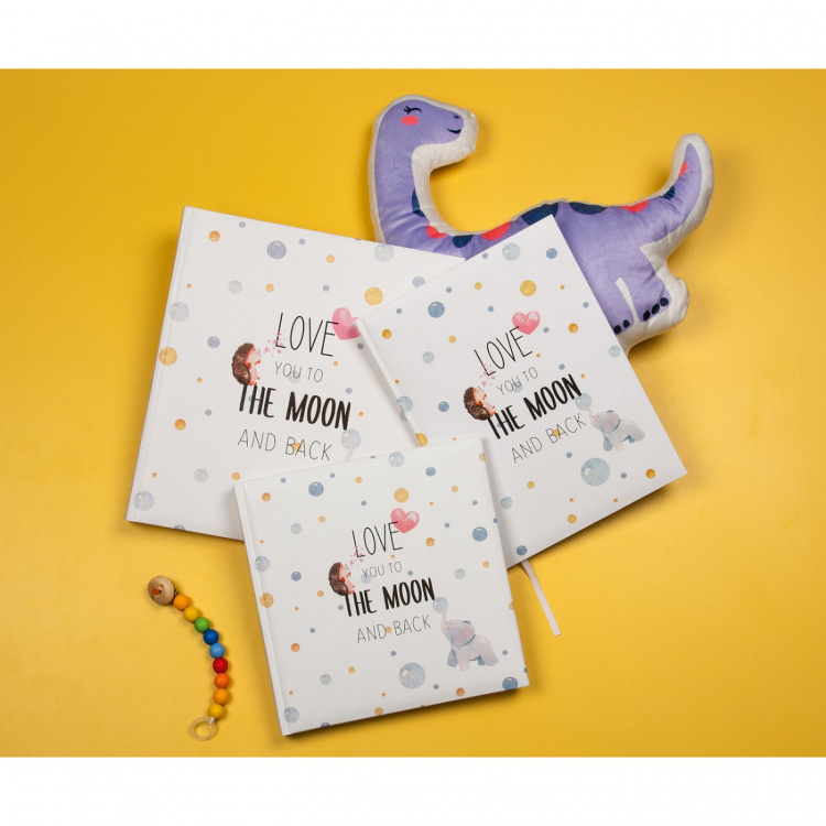 Hama Fotoalbum - 100 Billeder / 50 Blanke Sider - To the Moon