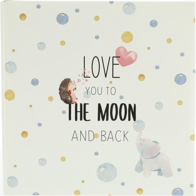 Hama Fotoalbum - 100 Billeder / 50 Blanke Sider - To the Moon