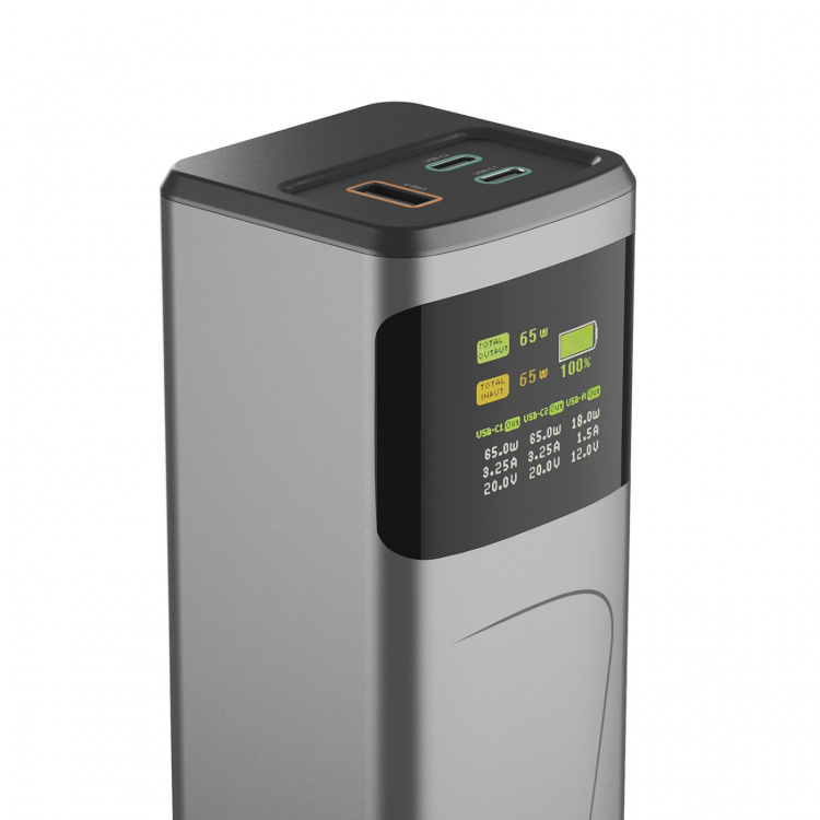 Hama Powerbank 20000mah 2xUSB-C 1xUSB-A 65W Hurtig Opladning