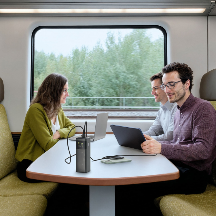 Hama Powerbank 24000mah 2xUSB-C 1xUSB-A 200W Hurtig Opladning