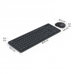 Hama Sæt Tastatur/Mus WKM-200 Trådløst Sort