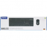 Hama Sæt Tastatur/Mus WKM-200 Trådløst Sort