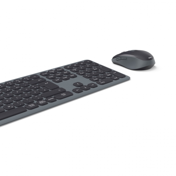 Hama Sæt Tastatur/Mus WKM-550 Trådløst Sort