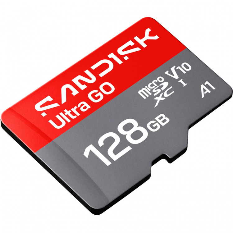 SanDisk MicroSD Ultra GO 128GB 190MB/s C10 UHS U1 A1