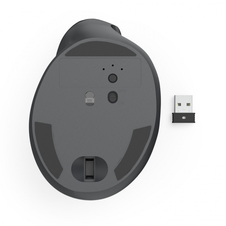 Hama Mus EWM-500 Trådløs Ergo Højre Sort