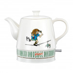 Pippi Keramisk vandkoger - 0,8 liter - Pippi Circus-design