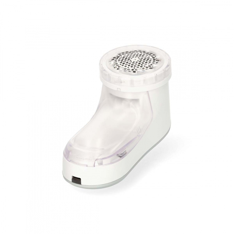 Nedis Fnugfjerner | Indbygget Lithium-Ion | Textile / Tøj | Hvid