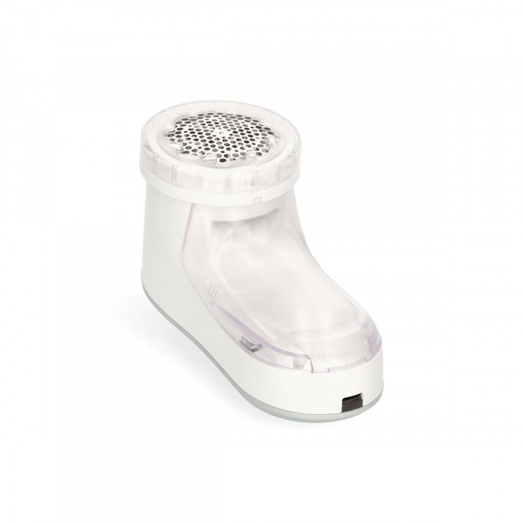 Nedis Fnugfjerner | Indbygget Lithium-Ion | Textile / Tøj | Hvid