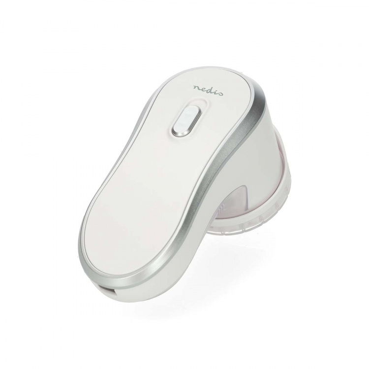 Nedis Fnugfjerner | Indbygget Lithium-Ion | Textile / Tøj | Hvid