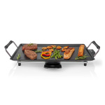 MELISSA Teppanyaki bord grill | 2000 W | 47,5 x 26,5 cm | Non-stick belægning | Justerbar termostat | Cool-touch håndtag