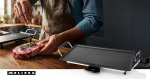 MELISSA Teppanyaki bord grill | 2000 W | 47,5 x 26,5 cm | Non-stick belægning | Justerbar termostat | Cool-touch håndtag