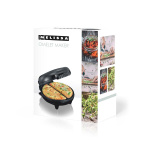 MELISSA Induktionskogeplade | 2000 W | 10 effektniveauer | 8 forudindstillinger | Timerfunktion | Boostfunktion | LCD-display | Overophedningsbeskyttelse | Børnesikring | Sort