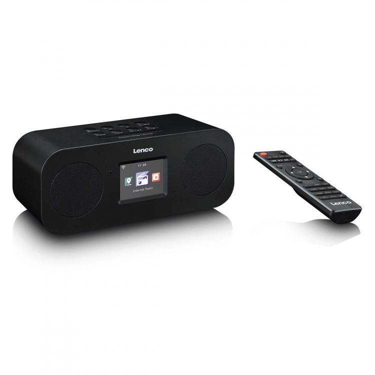 Lenco Stereo internetradio med DAB+, FM og Bluetooth®
