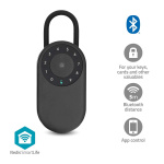Nedis SmartLife Nøgleboks | Bluetooth® | Udendørs | Ciffer | IP65 | Sort