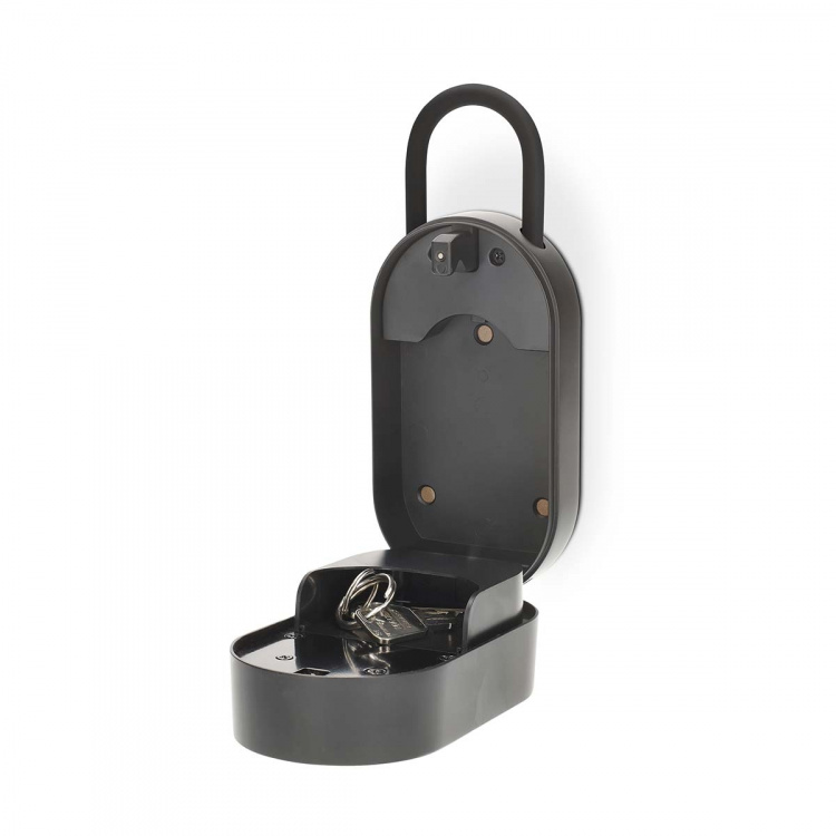 Nedis SmartLife Nøgleboks | Bluetooth® | Udendørs | Ciffer | IP65 | Sort