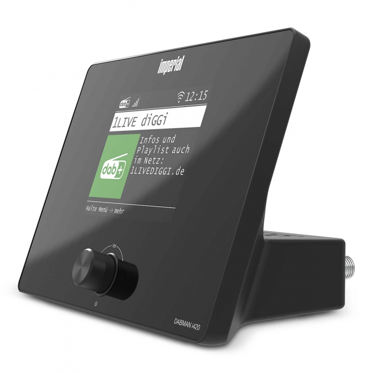 imperial Kompakt hybridradio (internet, DAB+, FM hi-fi-tuner) med Bluetooth®