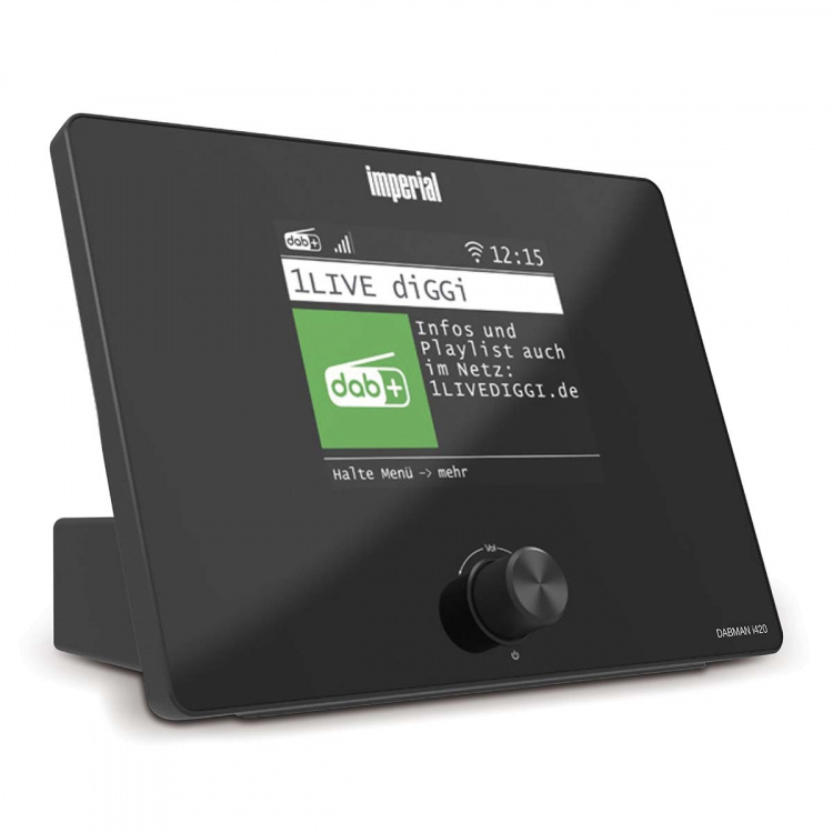 imperial Kompakt hybridradio (internet, DAB+, FM hi-fi-tuner) med Bluetooth®