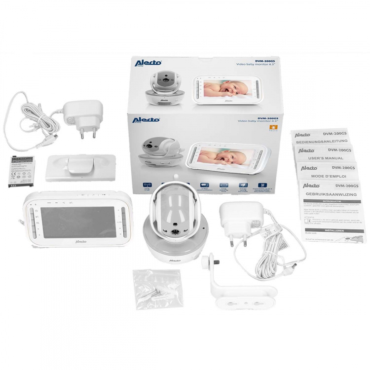 Alecto Video-babyalarm med 4,3