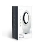 Nedis Bladløs ventilator | Strømforsyning | 50 W | Svingning | Fjernbetjening | Luk-off timer: 7.5 h | 3-hastighedsindstilling | Hvid