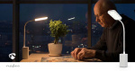 Nedis LED Bordlampe | Dæmpbar | 1 Lystilstand | 90 lm | Genopladelig | Lygte funktion | Hvid