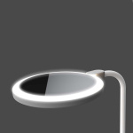 Nedis LED Bordlampe | Dæmpbar | Integreret spejl | 3 Lystilstande | 100 lm | Genopladelig | Lygte funktion | Hvid