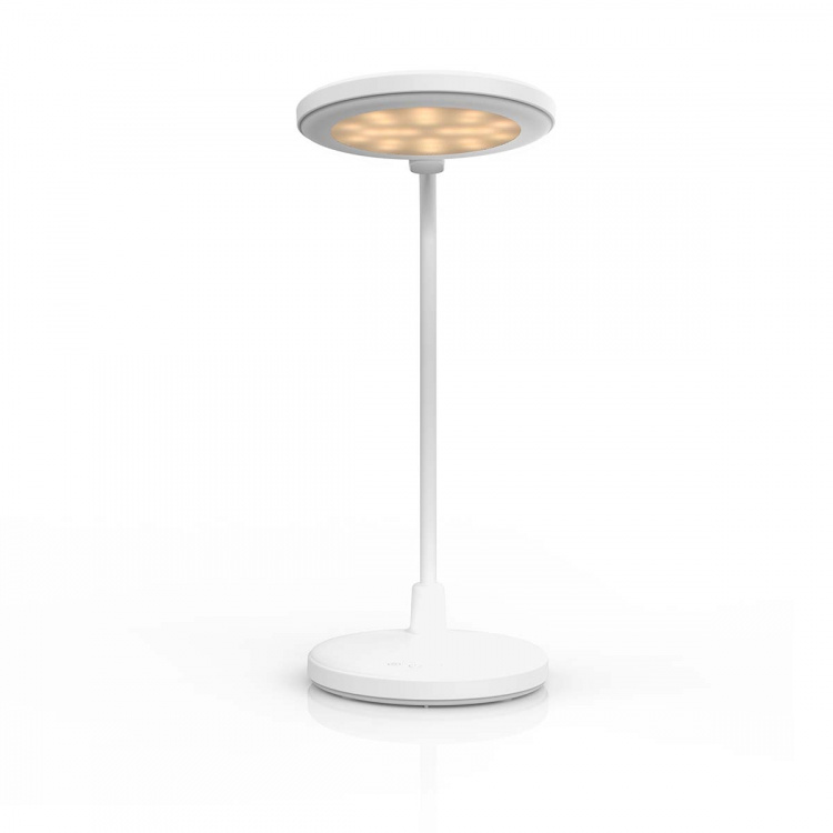 Nedis LED Bordlampe | Dæmpbar | Integreret spejl | 3 Lystilstande | 100 lm | Genopladelig | Lygte funktion | Hvid