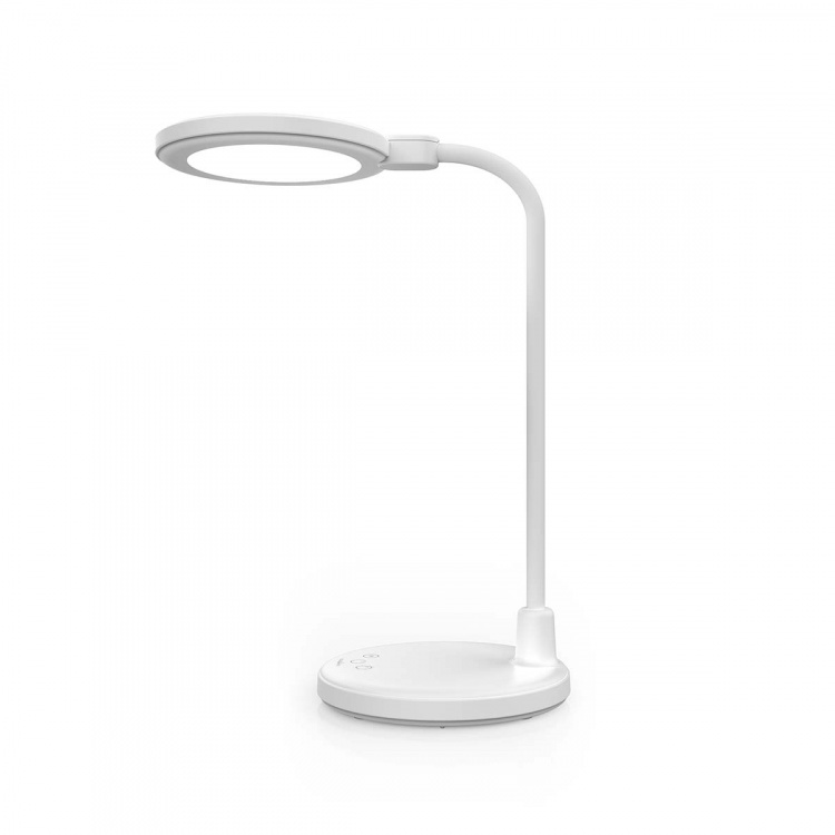 Nedis LED Bordlampe | Dæmpbar | Integreret spejl | 3 Lystilstande | 100 lm | Genopladelig | Lygte funktion | Hvid