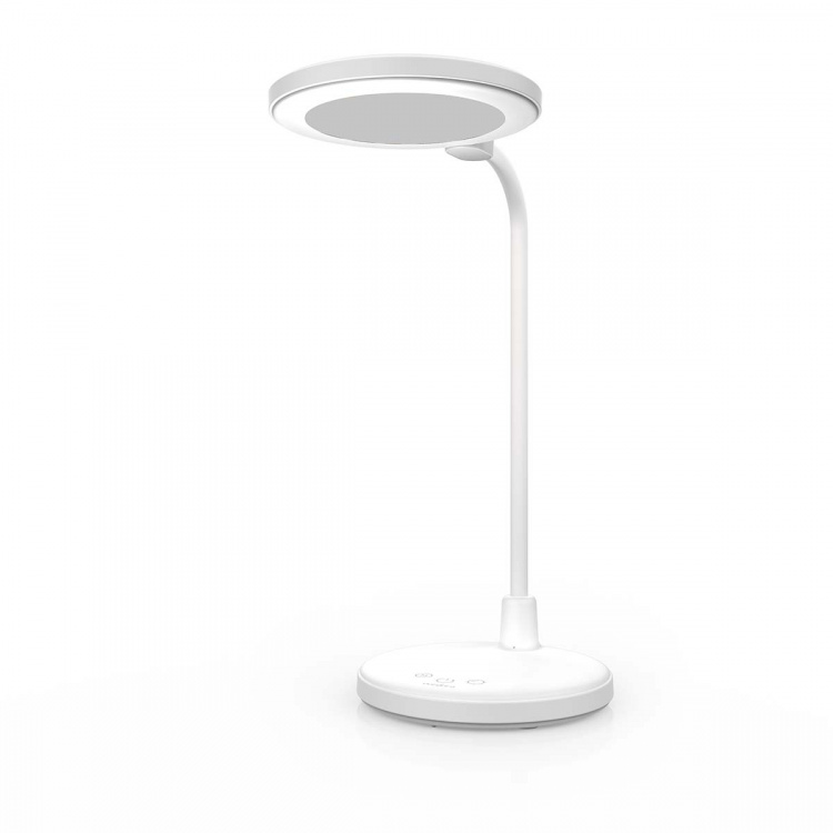 Nedis LED Bordlampe | Dæmpbar | Integreret spejl | 3 Lystilstande | 100 lm | Genopladelig | Lygte funktion | Hvid