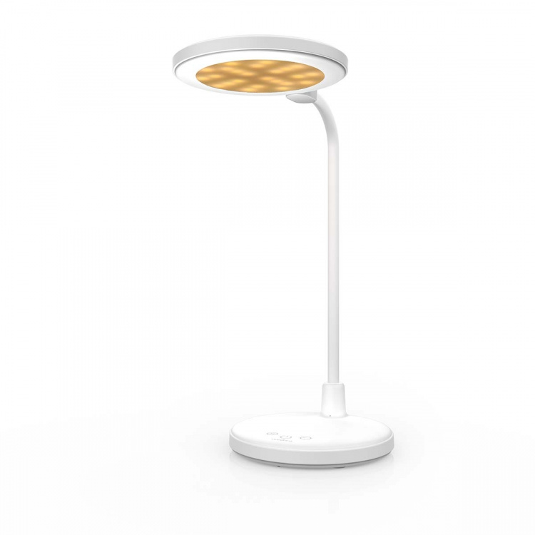 Nedis LED Bordlampe | Dæmpbar | Integreret spejl | 3 Lystilstande | 100 lm | Genopladelig | Lygte funktion | Hvid