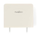 Nedis Mastforstærker | Antal output: 2 | Få kontrol: 15 - 30 dB | F-Hun | Støjtal: 4 dB | Hvid