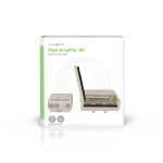 Nedis Mastforstærker | Antal output: 2 | Få kontrol: 15 - 30 dB | F-Hun | Støjtal: 4 dB | Hvid