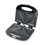 MELISSA Sandwichmaskine | 750 W | Sandwichplader | Automatisk temperaturkontrol | Non-stick belægning | Sort