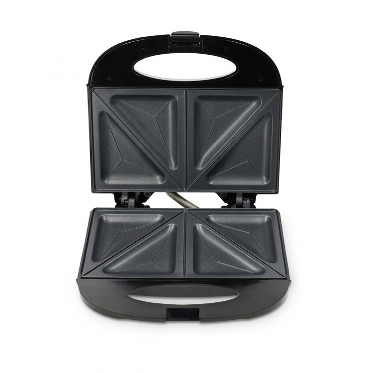 MELISSA Sandwichmaskine | 750 W | Sandwichplader | Automatisk temperaturkontrol | Non-stick belægning | Sort