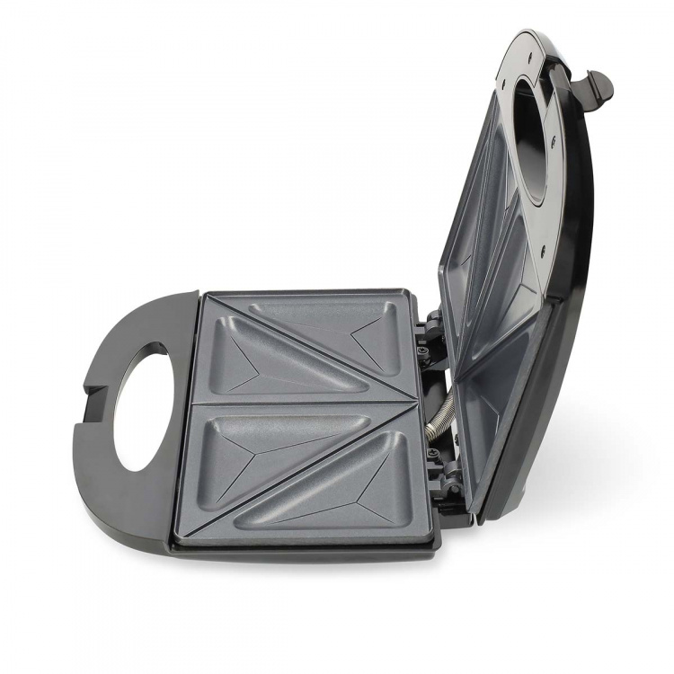 MELISSA Sandwichmaskine | 750 W | Sandwichplader | Automatisk temperaturkontrol | Non-stick belægning | Sort