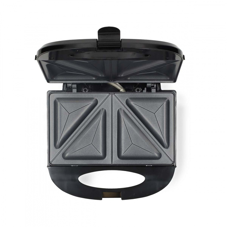 MELISSA Sandwichmaskine | 750 W | Sandwichplader | Automatisk temperaturkontrol | Non-stick belægning | Sort