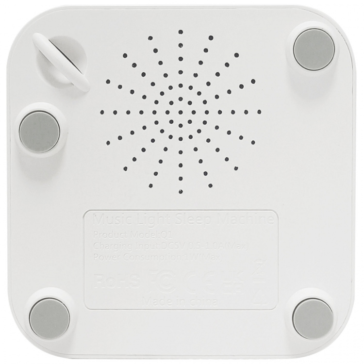 Denver Brusmaskin Nio olika lugnande ljud Timer Vit