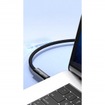 Celly USB-C Kabel 60W Magnetisk Flätad 1m Svart