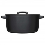 Fiskars Gryta med lock Folken 4 L emaljerad