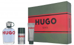 Hugo Boss Hugo Man Giftset 250 ml Edt Spray 125ml/Deo Stick 75ml/Shower Gel 50ml