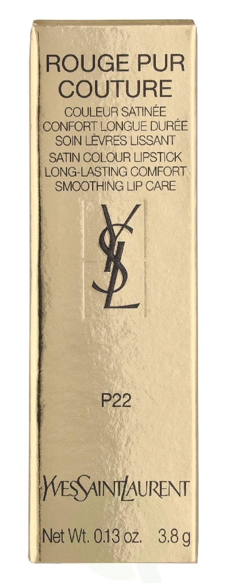 Yves Saint Laurent YSL Rouge Pur Couture Satiny Radiance Lipstick 3.8 ml P22 Rose Celebration